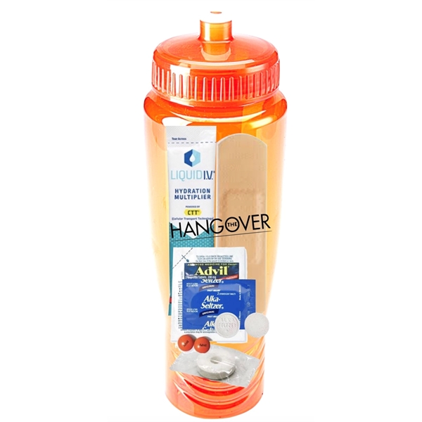 Hangover Kit with Water Bottle - Hangover Kit with Water Bottle - Image 2 of 6