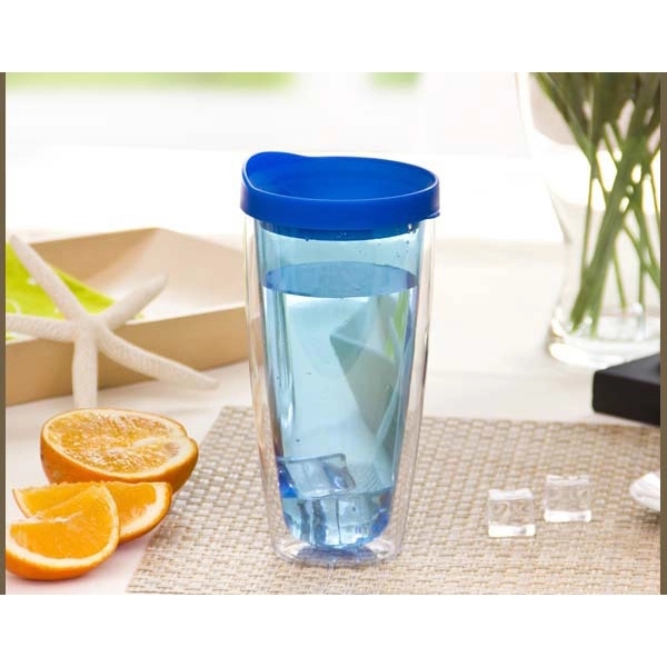 16 Oz Double Walled Insulated Tumbler - 16 Oz Double Walled Insulated Tumbler - Image 3 of 6