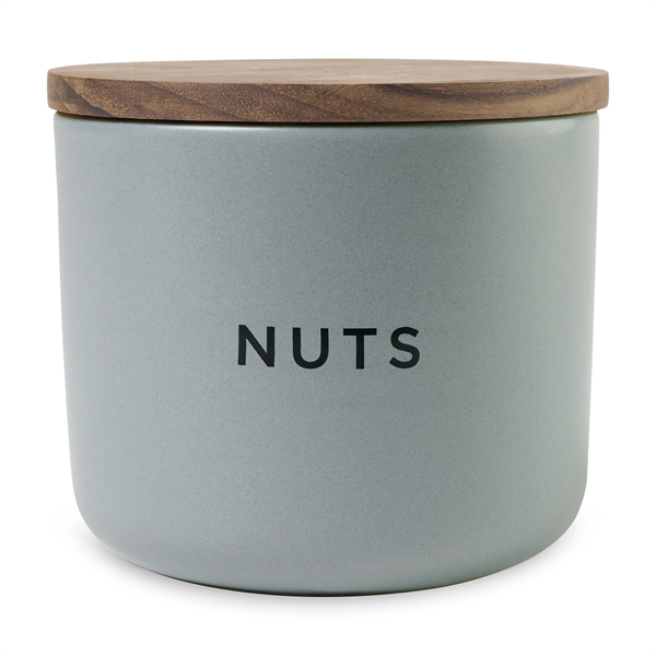 Be Home® Brampton Stoneware Container - Medium - Be Home® Brampton Stoneware Container - Medium - Image 5 of 6