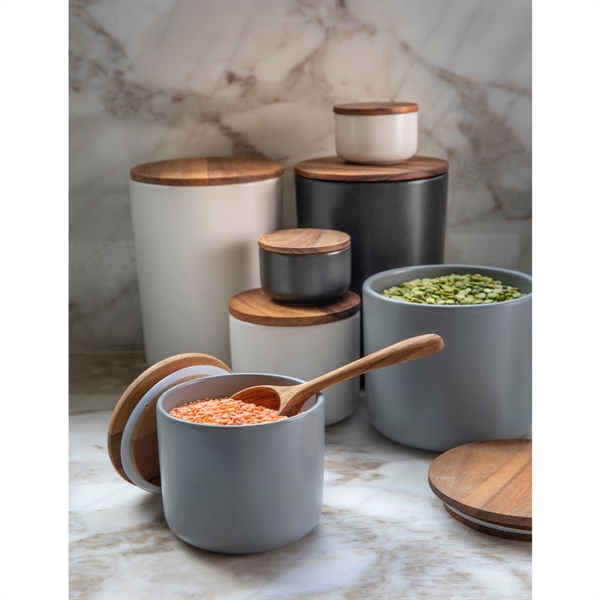 Be Home® Brampton Stoneware Container - Large - Be Home® Brampton Stoneware Container - Large - Image 3 of 14