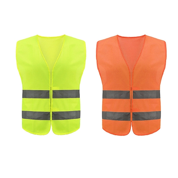 Visibility Reflective Construction Safety Vest - Visibility Reflective Construction Safety Vest - Image 1 of 5