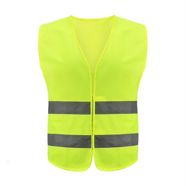 Visibility Reflective Construction Safety Vest - Visibility Reflective Construction Safety Vest - Image 2 of 5