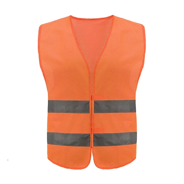 Visibility Reflective Construction Safety Vest - Visibility Reflective Construction Safety Vest - Image 3 of 5