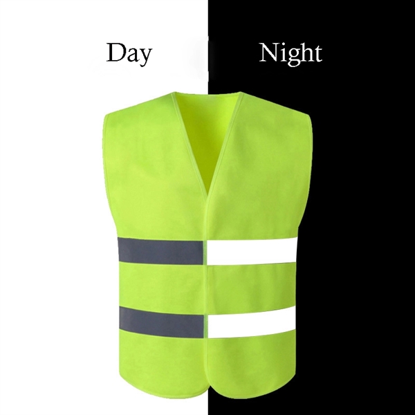 Visibility Reflective Construction Safety Vest - Visibility Reflective Construction Safety Vest - Image 5 of 5