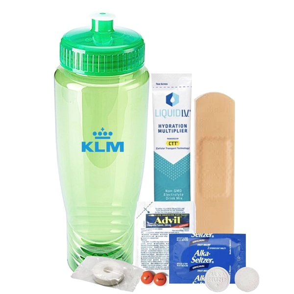 Hangover Kit with Water Bottle - Hangover Kit with Water Bottle - Image 4 of 6