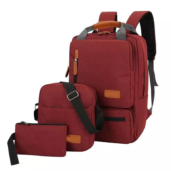 3pcs Business Backpack Set - 3pcs Business Backpack Set - Image 1 of 3