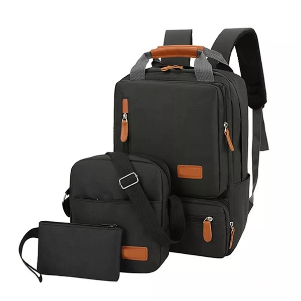 3pcs Business Backpack Set - 3pcs Business Backpack Set - Image 2 of 3