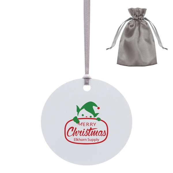 Metal Holiday Christmas Tree Ornament - Metal Holiday Christmas Tree Ornament - Image 1 of 3