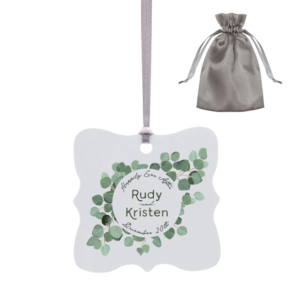 Metal Holiday Christmas Tree Ornament - Metal Holiday Christmas Tree Ornament - Image 3 of 3