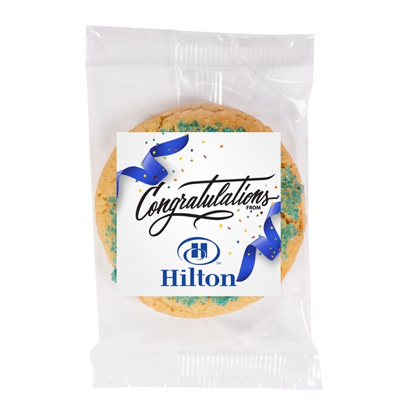Custom Fresh Beginnings Individually Wrapped Sugar Cookie