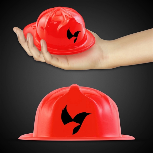 Mini Red Plastic Firefighter Hat - Mini Red Plastic Firefighter Hat - Image 0 of 0