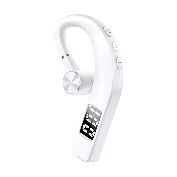 Unilateral ear-hanging BT headphone w/ Digital display - Unilateral ear-hanging BT headphone w/ Digital display - Image 0 of 7