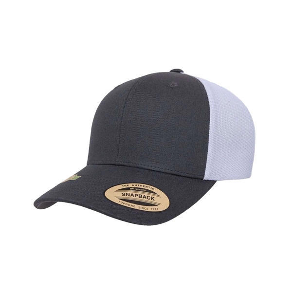 YP Classics Sustainable Retro Trucker Cap - YP Classics Sustainable Retro Trucker Cap - Image 6 of 10