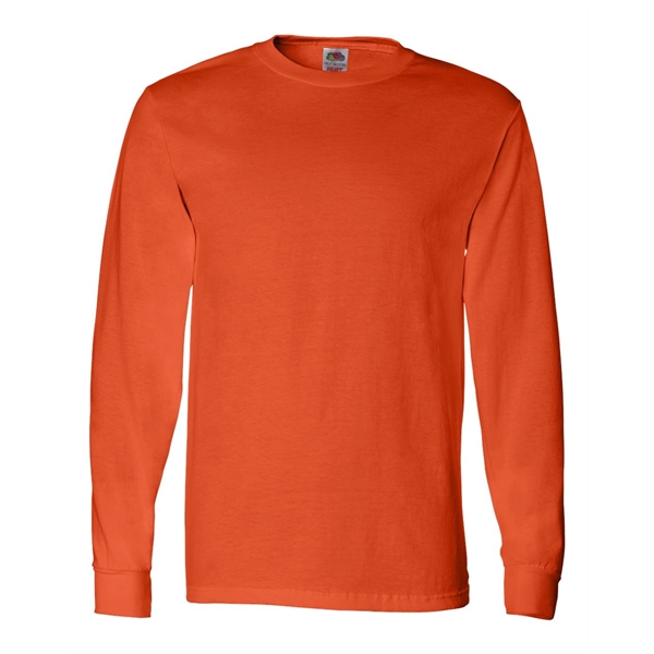 Fruit of the Loom HD Cotton Long Sleeve T-Shirt - Fruit of the Loom HD Cotton Long Sleeve T-Shirt - Image 6 of 80