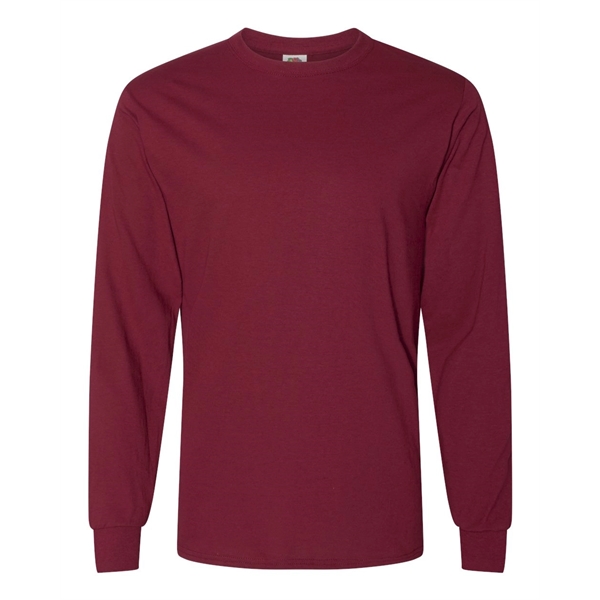 Fruit of the Loom HD Cotton Long Sleeve T-Shirt - Fruit of the Loom HD Cotton Long Sleeve T-Shirt - Image 9 of 80