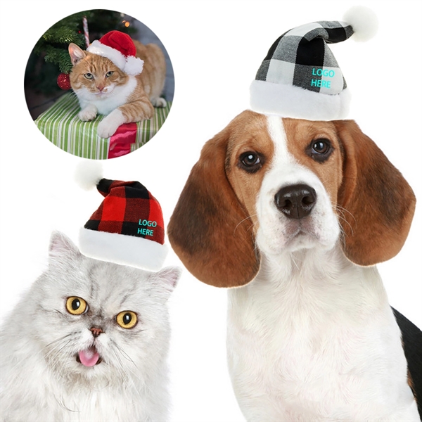 Pet Christmas Santa Hat - Pet Christmas Santa Hat - Image 0 of 3