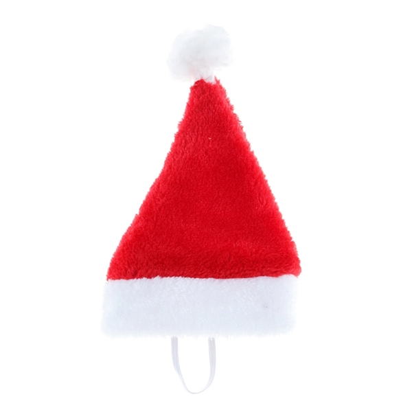 Pet Christmas Santa Hat - Pet Christmas Santa Hat - Image 2 of 3