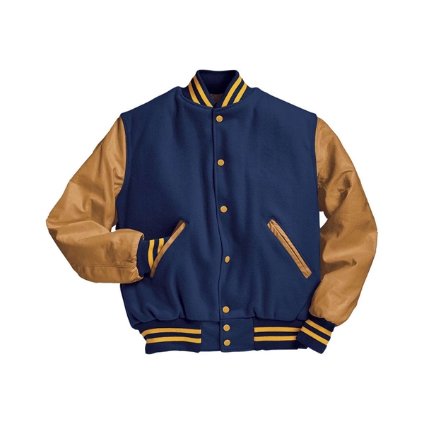 Holloway Men's Varsity Wool Jacket - Holloway Men's Varsity Wool Jacket - Image 38 of 40