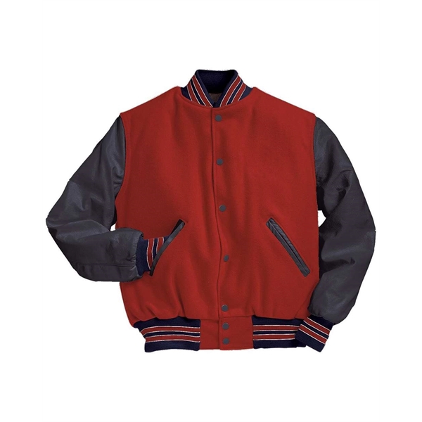 Holloway Men's Varsity Wool Jacket - Holloway Men's Varsity Wool Jacket - Image 28 of 40