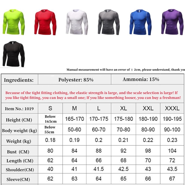 Men Athletic Quick Dry Long Sleeves - Men Athletic Quick Dry Long Sleeves - Image 2 of 4