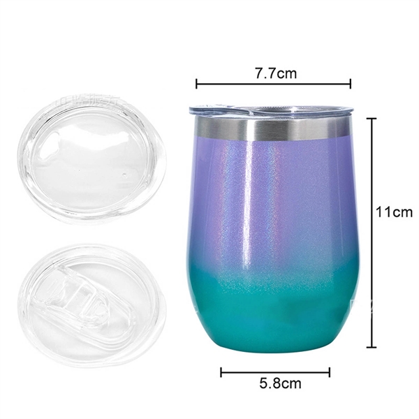 Stainless Steel Wine Tumblers 2 Pack 12 Oz - Stainless Steel Wine Tumblers 2 Pack 12 Oz - Image 1 of 1