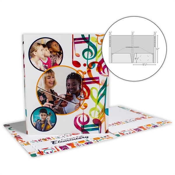 Oversized Expandable Letter Sized Folder - Holds 100 Sheets - Oversized Expandable Letter Sized Folder - Holds 100 Sheets - Image 0 of 1
