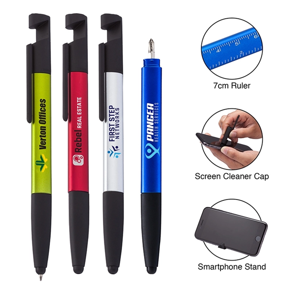 Multiplicity 8-in-1 Multi-Function Pen - Multiplicity 8-in-1 Multi-Function Pen - Image 0 of 4