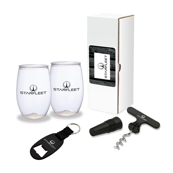 Vineyard 4-Piece Picnic Gift Set - Vineyard 4-Piece Picnic Gift Set - Image 0 of 1