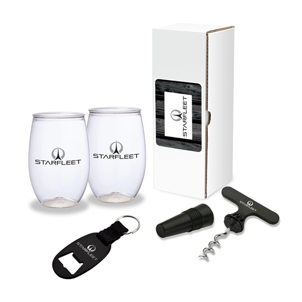 Vineyard 4-Piece Picnic Gift Set - Vineyard 4-Piece Picnic Gift Set - Image 1 of 1