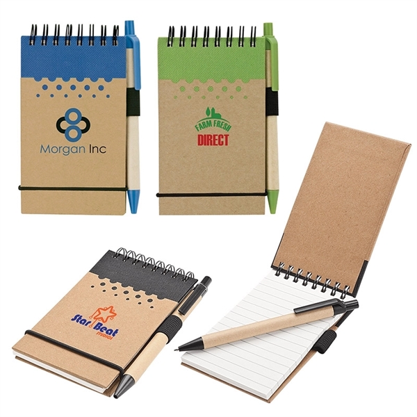 Chou Mini Jotter & Pen - Chou Mini Jotter & Pen - Image 0 of 3