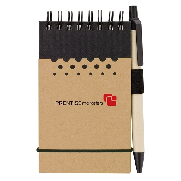 Chou Mini Jotter & Pen - Chou Mini Jotter & Pen - Image 1 of 3