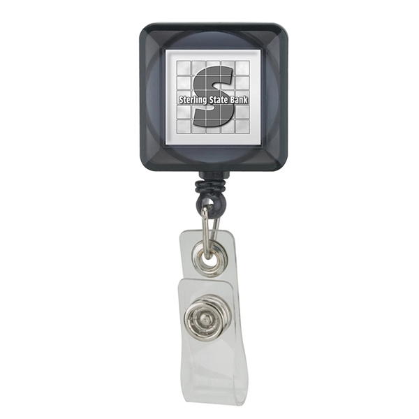 Divo Badge Holder with Clip - Divo Badge Holder with Clip - Image 6 of 6