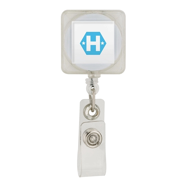 Divo Badge Holder with Clip - Divo Badge Holder with Clip - Image 1 of 6
