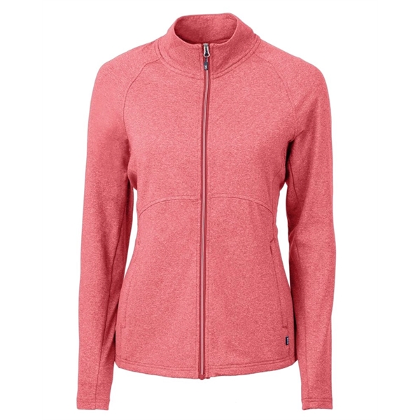 Cutter & Buck Adapt Eco Knit Heather Recycled Womens Full... - Cutter & Buck Adapt Eco Knit Heather Recycled Womens Full... - Image 6 of 19