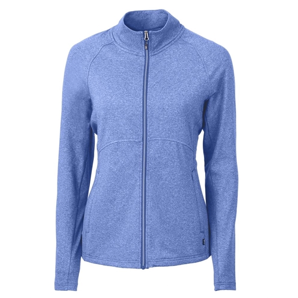 Cutter & Buck Adapt Eco Knit Heather Recycled Womens Full... - Cutter & Buck Adapt Eco Knit Heather Recycled Womens Full... - Image 9 of 19