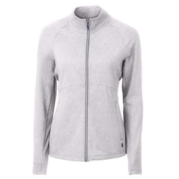 Cutter & Buck Adapt Eco Knit Heather Recycled Womens Full... - Cutter & Buck Adapt Eco Knit Heather Recycled Womens Full... - Image 10 of 19