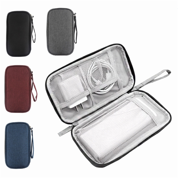 Electronics Accessories Organizer Pouch Bag - Electronics Accessories Organizer Pouch Bag - Image 0 of 4
