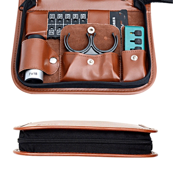 Golf Accessory Tool Leather Bag Kit - Golf Accessory Tool Leather Bag Kit - Image 2 of 2