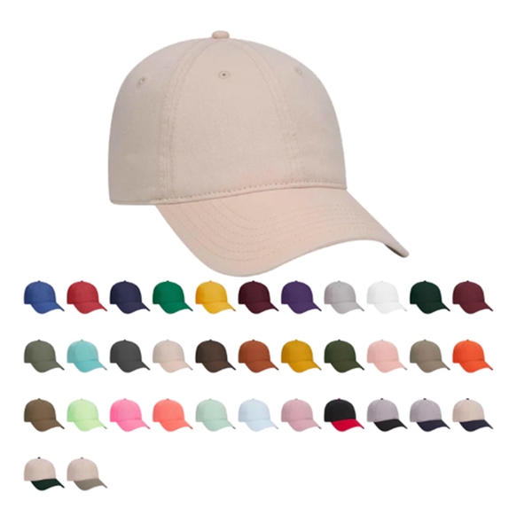 Otto Low Profile Dad Hat, Relaxed 100% Cotton Cap - Otto Low Profile Dad Hat, Relaxed 100% Cotton Cap - Image 0 of 36