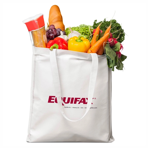 13.5x14.5 Eco-Friendly 80GSM Non-Woven Tote - 13.5x14.5 Eco-Friendly 80GSM Non-Woven Tote - Image 3 of 14