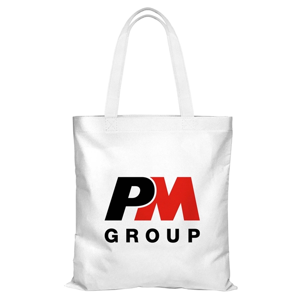 13.5x14.5 Eco-Friendly 80GSM Non-Woven Tote - 13.5x14.5 Eco-Friendly 80GSM Non-Woven Tote - Image 1 of 14