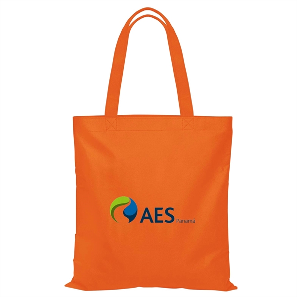 13.5x14.5 Eco-Friendly 80GSM Non-Woven Tote - 13.5x14.5 Eco-Friendly 80GSM Non-Woven Tote - Image 5 of 14