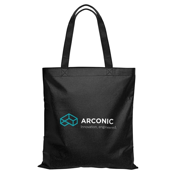 13.5x14.5 Eco-Friendly 80GSM Non-Woven Tote - 13.5x14.5 Eco-Friendly 80GSM Non-Woven Tote - Image 6 of 14