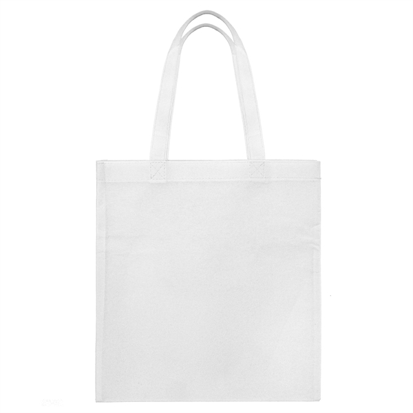 13.5x14.5 Eco-Friendly 80GSM Non-Woven Tote - 13.5x14.5 Eco-Friendly 80GSM Non-Woven Tote - Image 8 of 14