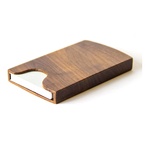 Wood Business Card Holder - Wood Business Card Holder - Image 2 of 3