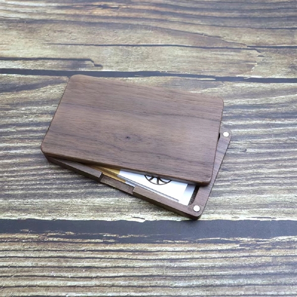 Wooden Business Card Case - Wooden Business Card Case - Image 1 of 3