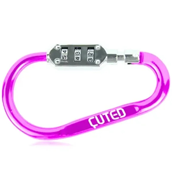 Metal Carabiner Digital Padlock - Metal Carabiner Digital Padlock - Image 3 of 5