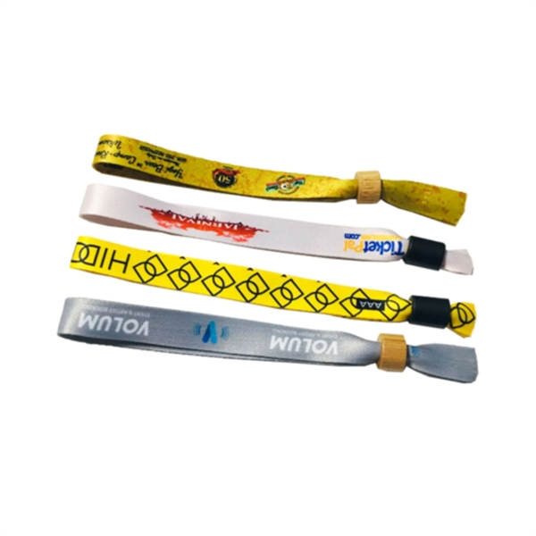 1/2" Sublimated Event Wristbands w/ Locking Bead - 1/2" Sublimated Event Wristbands w/ Locking Bead - Image 4 of 6