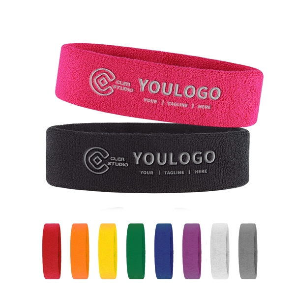 Multicolor Cotton Sports Sweat Absorbing Headband