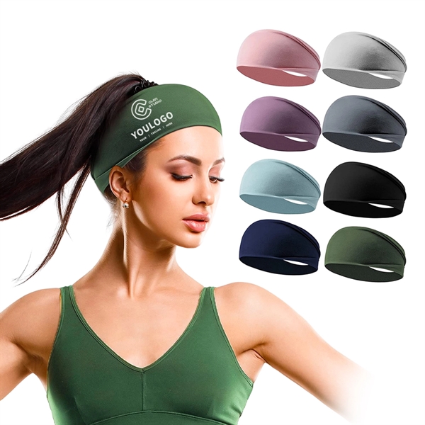 High Quality Ladies Anti-Slip Sweatproof Sports Headband